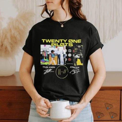 Twenty One Pilots Signatures shirts