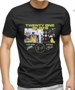 Twenty One Pilots Signatures shirts