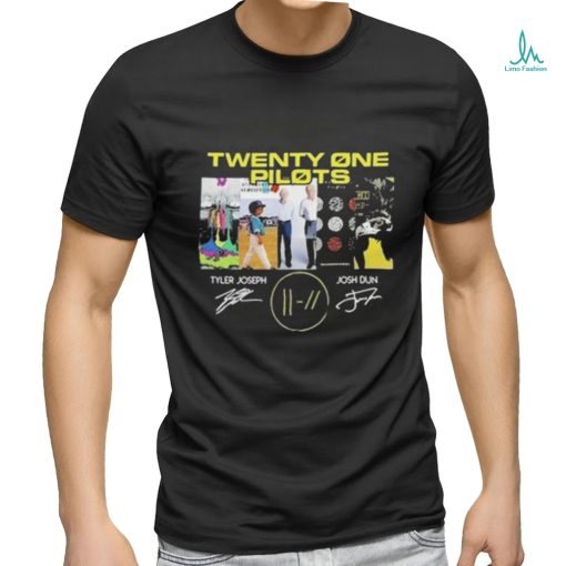 Twenty One Pilots Signatures shirts
