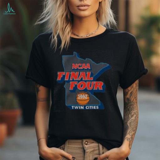 Twin Citis 1992 Final Four Vintage Grey Shirt