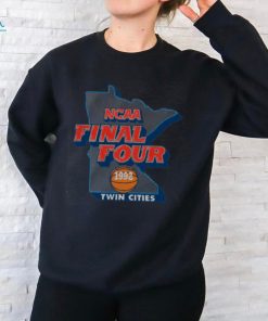 Twin Citis 1992 Final Four Vintage Grey Shirt