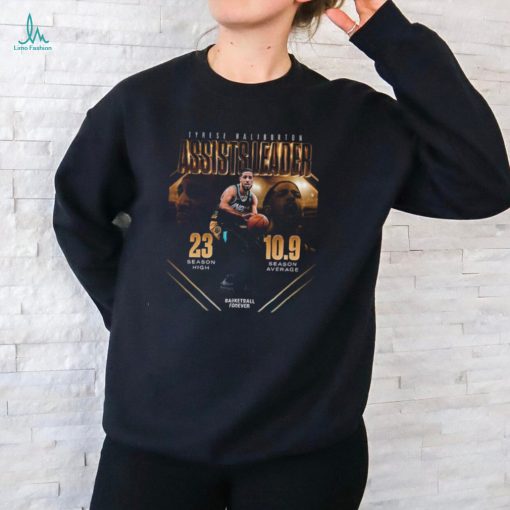 Tyrese Haliburton Is The 2023 24 NBA Assists Leader Vintage T Shirt