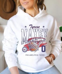 Tyrese Maxey Philadelphia 76ers Swish Shirt, hoodie, sweater, long sleeve and tank top Tyrese Maxey Philadelphia 76ers Swish Shirt