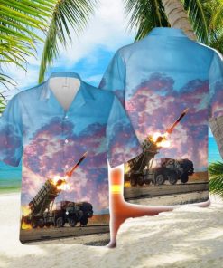 U.S Army Mim 104 Air Defense Button Down Hawaiian Shirt Trend Summer