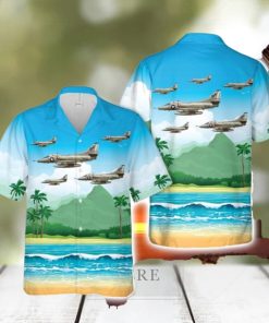 U.S Navy Va 146 A 4 Skyhawk Button Down Hawaiian Shirt Trend Summer