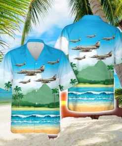 U.S Navy Va 146 A 4 Skyhawk Button Down Hawaiian Shirt Trend Summer