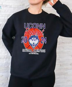 UCONN Huskies Men’s Basketball Repeat 2024 National Champions NCAA Men’s Basketball T Shirt