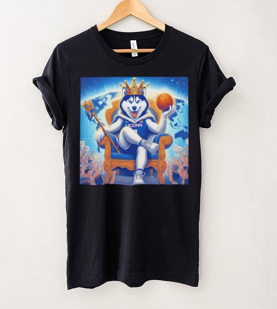 UConn Huskies basketball king mascot shirt UConn Huskies basketball king mascot shirt