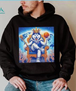 UConn Huskies basketball king mascot shirt