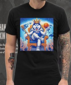 UConn Huskies basketball king mascot shirt