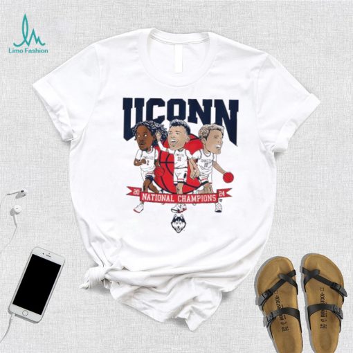 UConn Huskies men’s basketball 2024 national champions caricatures shirt