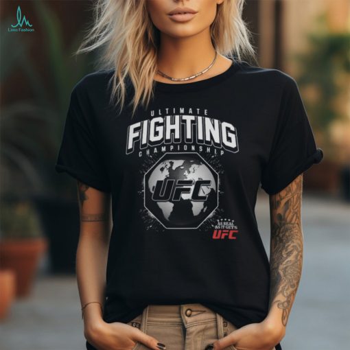 UFC Black Octagon Flags T Shirt