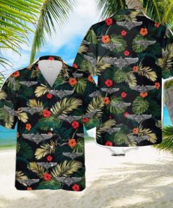 US Air Force Flight Engineer Wings (basic) Hawaiian Shirt Summer Holiday Gift