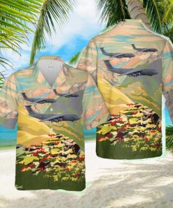 US Air Force Lockheed C_5M Super Galaxy Transport Aircraft 439th AW 337th AS Westover ARB Hawaiian Shirt