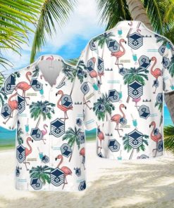 US Air Force Master sergeant Rank Hawaiian Shirt Summer Holiday Gift