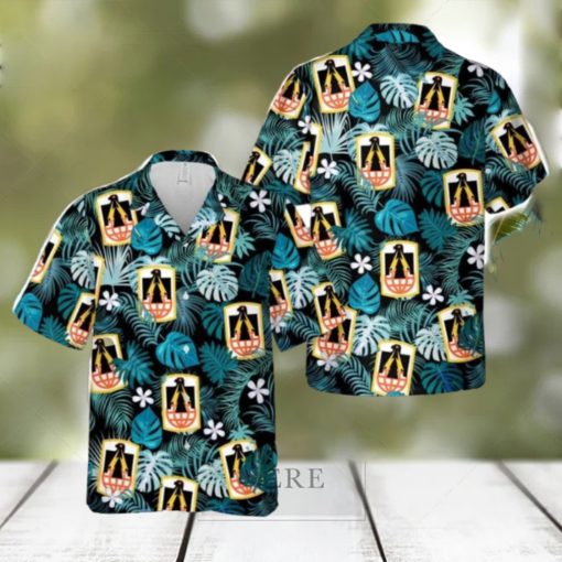 US Army 11th Signal Brigade SSI Aloha Hawaiian Shirt Gift For Summer