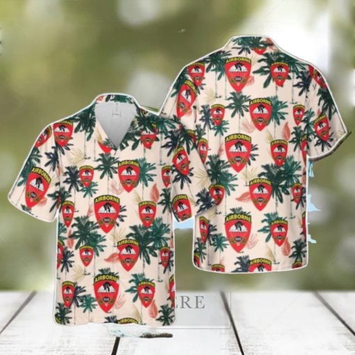 US Army 555th Parachute Infantry Battalion Aloha Hawaiian Shirt Gift For Summer