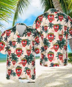 US Army 555th Parachute Infantry Battalion Aloha Hawaiian Shirt Gift For Summer