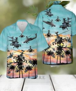 US Army Boeing AH 64 Apache Hawaiian Shirt Special Holiday Summer Gift