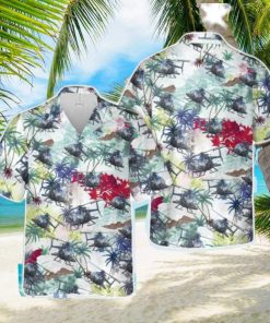 US Army MD Helicopters MH 6 Little Bird Hawaiian Shirt Holiday Summer Gift