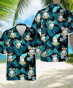 US Coast Guard Master Chief Petty Officer Hat Badge Hawaiian Shirt Summer Holiday Gift