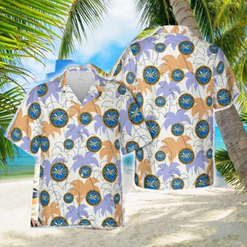 US Coast Guard (USCG) Intelligence Hawaiian Shirt