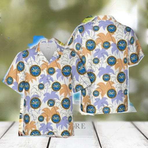 US Coast Guard (USCG) Intelligence Hawaiian Shirt