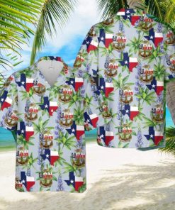 US NAVY Senior Chief Texas style anchor Hawaiian Shirt US Navy Aloha Shirt