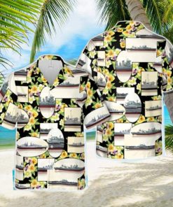 US Naval Vessels of WWII Hawaiian Shirt Summer Holiday Gift