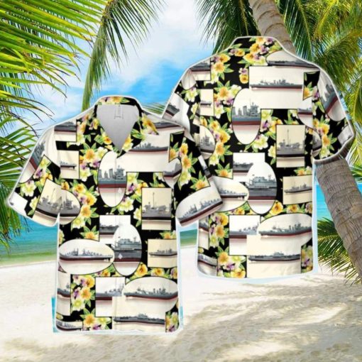 US Naval Vessels of WWII Hawaiian Shirt Summer Holiday Gift