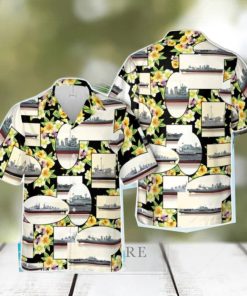 US Naval Vessels of WWII Hawaiian Shirt Summer Holiday Gift