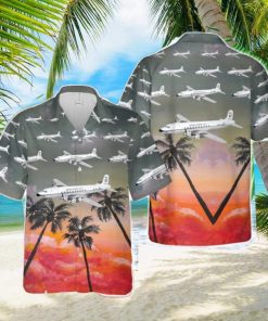 US Navy Douglas C 118 Liftmaster Of VR 21 Hawaiian Shirt US Navy Aloha Shirt