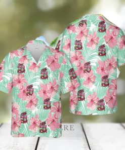 US Navy Female Chick Chief CPO Pink Hawaiian Shirt