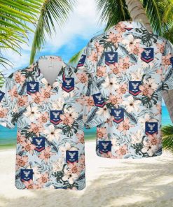 US Navy Red E_4 Aviation Boatswain’s Mate AB Hawaiian Shirt