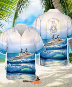 US Navy USS Ingersoll (DD_990) Hawaiian Shirt