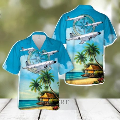 US Navy VP 26 Tridents P 3C 3D Hawaiian Shirt Happy Summer Gift