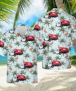 US Republic Services Autocar Xpeditor McNeilus RL Hawaiian Shirt