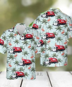 US Republic Services Autocar Xpeditor McNeilus RL Hawaiian Shirt