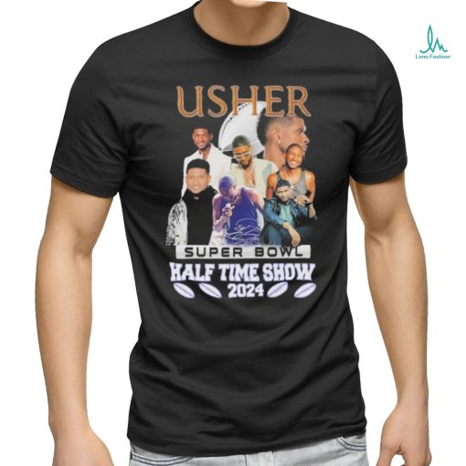 USHER super bowl halftime show 2024 signature shirt