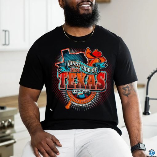 USSSA Lubbock Texas Fast Pitch Giant Side of Texas Tournament 2024 logo shirt