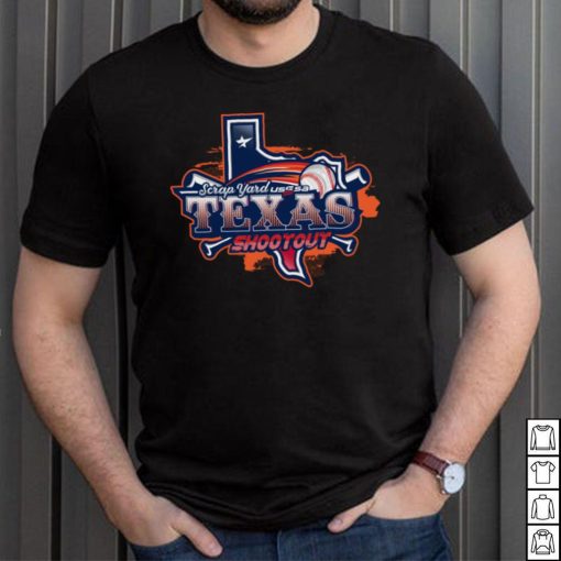 USSSA Texas Baseball Scrap Yard Texas Shootout 2024 logo shirt