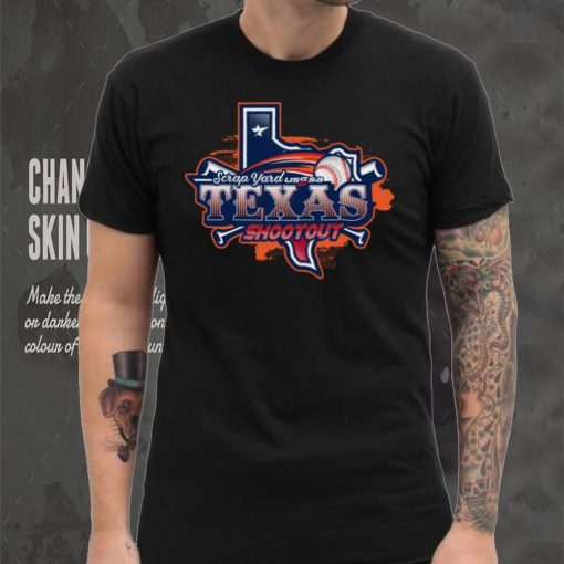 USSSA Texas Baseball Scrap Yard Texas Shootout 2024 logo shirt