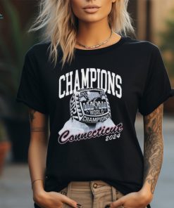 Uconn 6 Time World Champions Connecticut 2024 Ladies Boyfriend Shirt