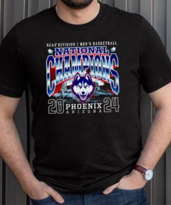 Uconn Huskies 2024 NCAA Division I Men’s basketball National Champions Phoenix shirt