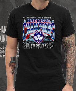 Uconn Huskies 2024 NCAA Division I Men’s basketball National Champions Phoenix shirt
