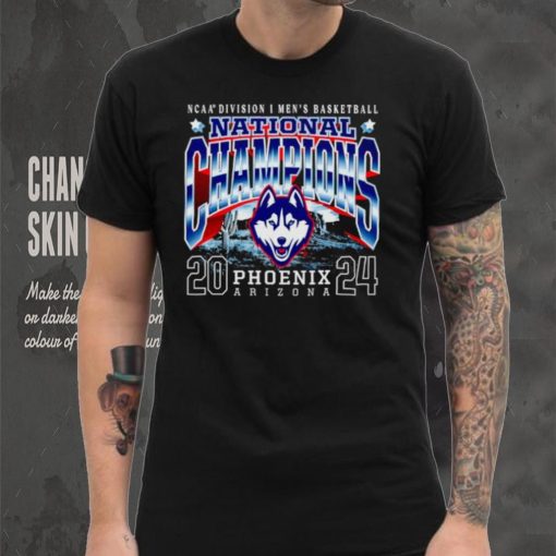 Uconn Huskies 2024 NCAA Division I Men’s basketball National Champions Phoenix shirt