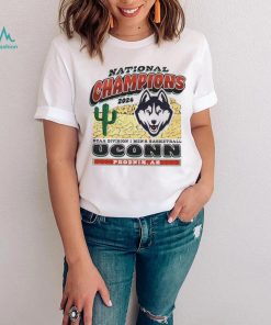 Uconn Huskies 2024 National Champions NCAA Division I Men’s Basketball UConn Phoenix AZ shirt