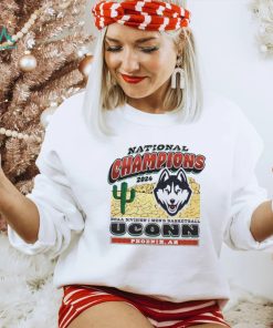 Uconn Huskies 2024 National Champions NCAA Division I Men’s Basketball UConn Phoenix AZ shirt
