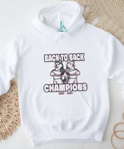 Uconn Huskies Mascot Back to Back Champions 2023 2024 Shirt