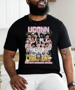Uconn Huskies Men’s Basketball 2024 NCAA National Champions Fan Celebration T Shirt